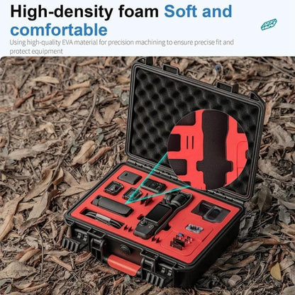 Estuche STARTRC Caja de almacenamiento de con kit completo de PP impermeable para DJI Osmo Pocket 3 (negro) — imagen 10