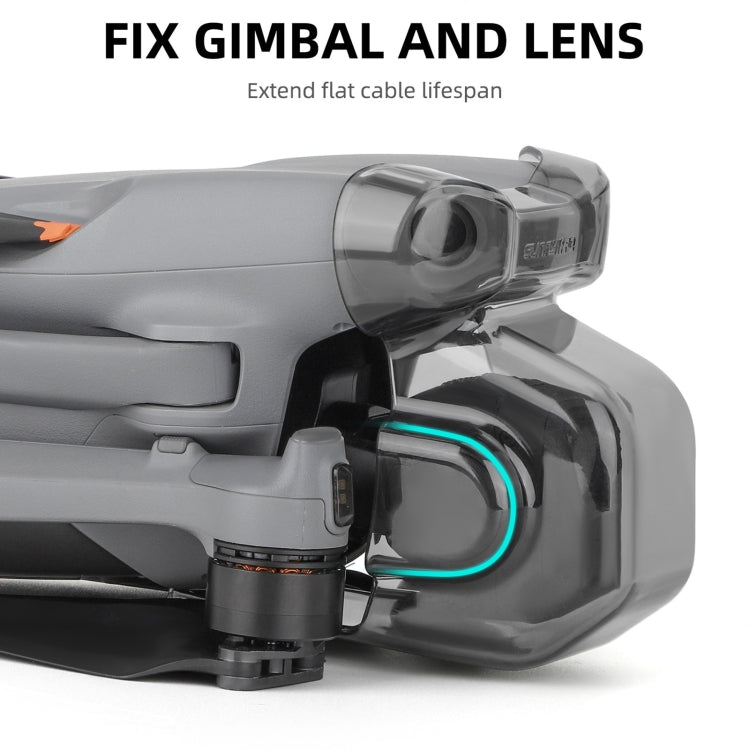 Cubierta de lente Sunnylife G693 Cubierta protectora de cardán para DJI Air 3 (gris) — imagen 4