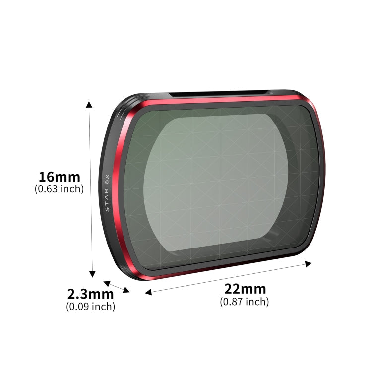 Filtro de lente Para STARTRC Star para DJI Osmo Pocket 3 — imagen 4