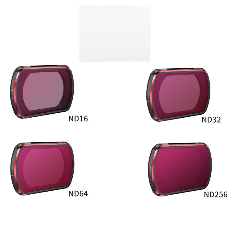 Juego de filtros STARTRC 4 en 1 ND16 + ND32 + ND64 + ND256 para lentes para DJI Osmo Pocket 3 — imagen 5