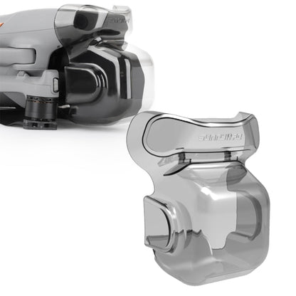 Tapa de lente transparente con estabilizador integrado, protector del sistema de visión para DJI Air 3S (gris)