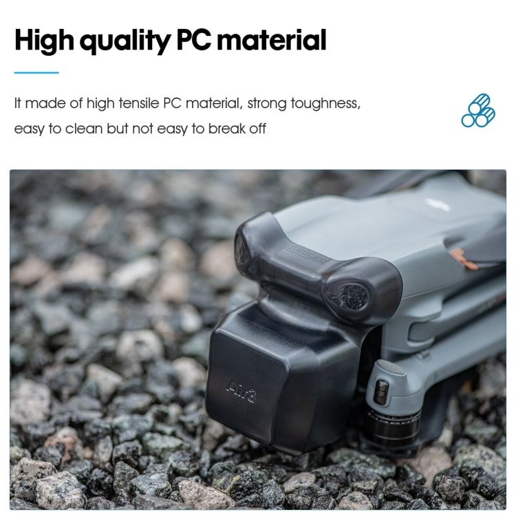 Cubierta STARTRC protectora de lente Cubierta de cardán para DJI Air 3 (negro transparente) — imagen 4