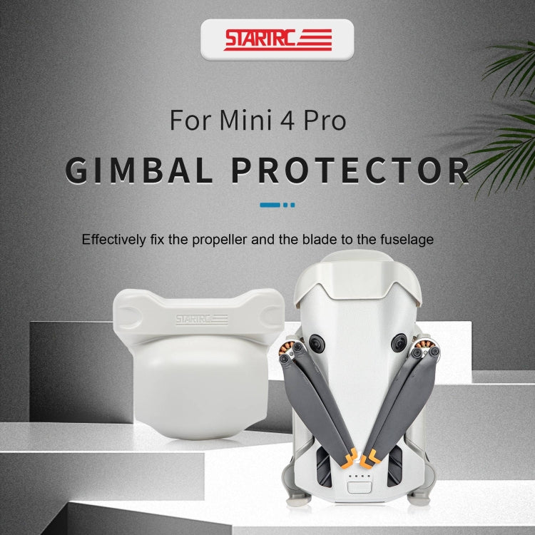 Tapas de lentes STARTRC Sensor de visión Cubierta parasol para DJI Mini 4 Pro (blanco) — imagen 3