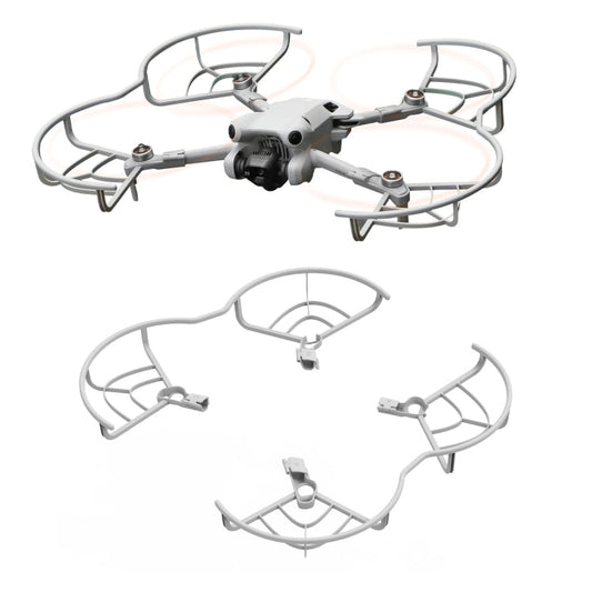 Hélice Sunnylife N4P-KC712 Dron Protector Anillo anticolisión para DJI Mini 4 Pro (Gris)