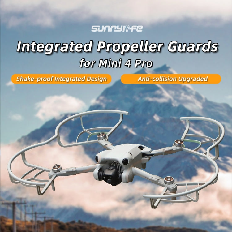Hélice Sunnylife N4P-KC712 Dron Protector Anillo anticolisión para DJI Mini 4 Pro (Gris) — imagen 2