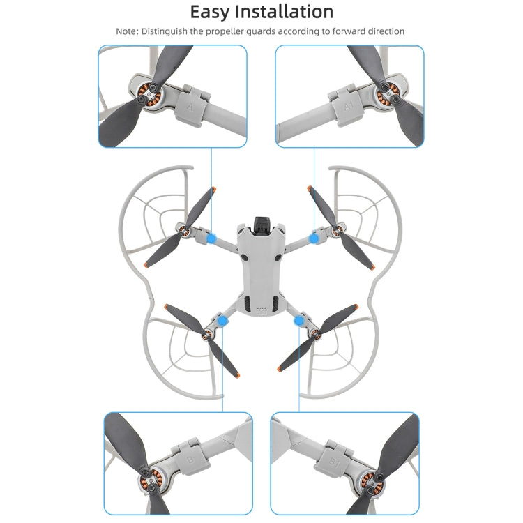 Hélice Sunnylife N4P-KC712 Dron Protector Anillo anticolisión para DJI Mini 4 Pro (Gris) — imagen 8