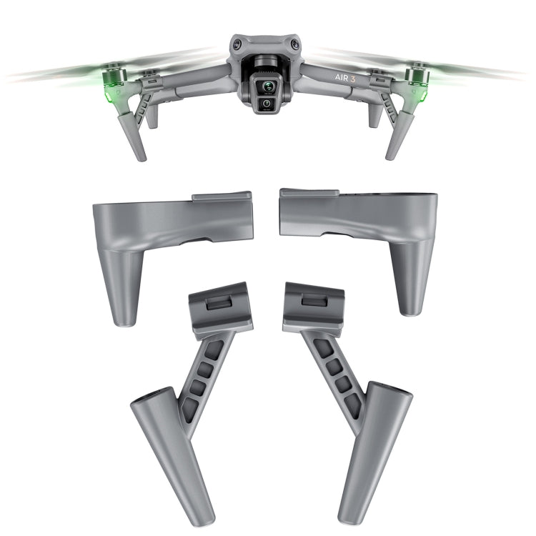 Soporte de entrenamiento STARTRC para tren de aterrizaje anticaída elevado tipo dividido para DJI Air 3 (gris)