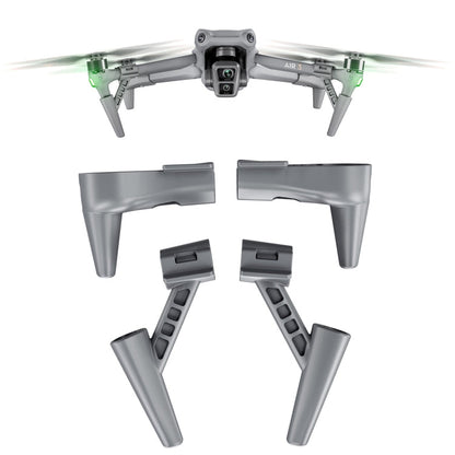 Soporte de entrenamiento STARTRC para tren de aterrizaje anticaída elevado tipo dividido para DJI Air 3 (gris)