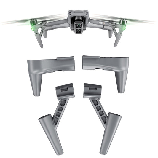 Soporte de entrenamiento STARTRC para tren de aterrizaje anticaída elevado tipo dividido para DJI Air 3 (gris)