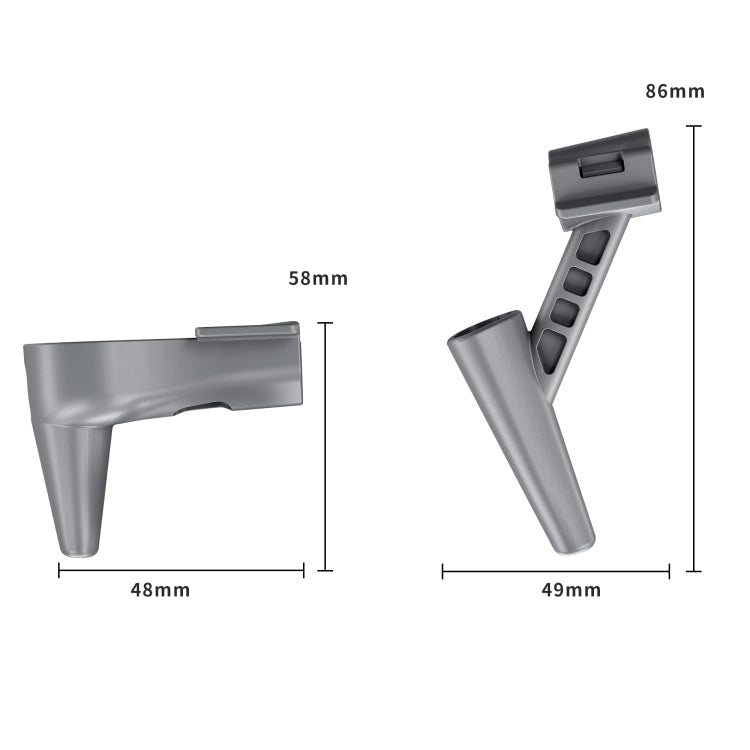 Soporte de entrenamiento STARTRC para tren de aterrizaje anticaída elevado tipo dividido para DJI Air 3 (gris) — imagen 5