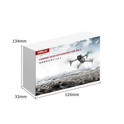 Soporte de entrenamiento STARTRC para tren de aterrizaje anticaída elevado tipo dividido para DJI Air 3 (gris) — imagen 6