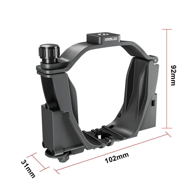 STARTRC Lanzador parabólico con sistema de caída de Air para DJI Air 3 (gris) — imagen 4