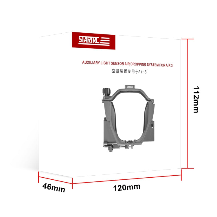 STARTRC Lanzador parabólico con sistema de caída de Air para DJI Air 3 (gris) — imagen 5