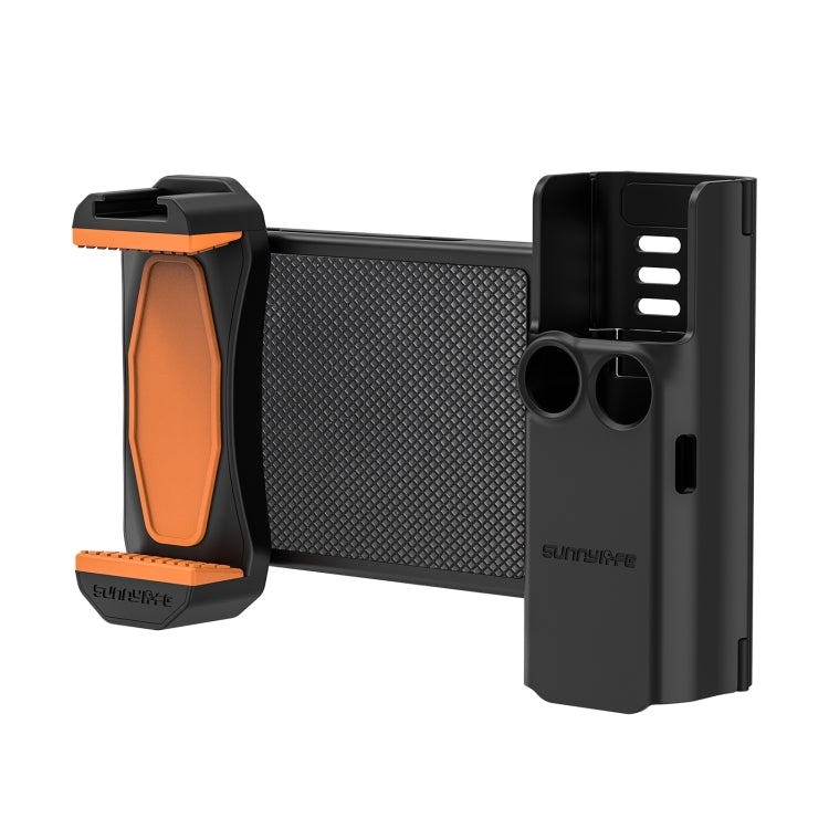 Soporte de abrazadera Sunnylife OP3-AD744 para teléfono expandido con estuche de almacenamiento para DJI Osmo Pocket 3 (negr…