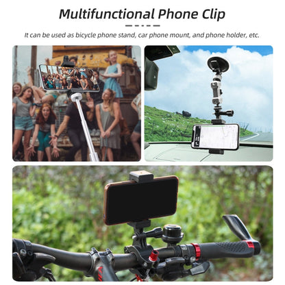Soporte Sunnylife frontal para teléfono Soportes de expansión para trípode de mano para DJI Osmo Pocket 3 (negro) — imagen 10
