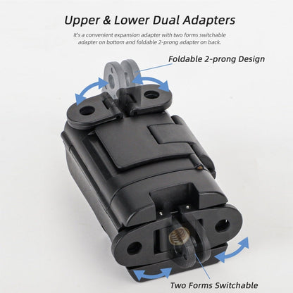 Soporte de funda Adaptador de expansión Sunnylife Adaptador de ganchos dobles plegables protectora para DJI Osmo Pocket 3 (n…