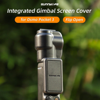Cubierta de cardán Sunnylife Protector de cámara con integrado para DJI Osmo Pocket 3 (negro) — imagen 2