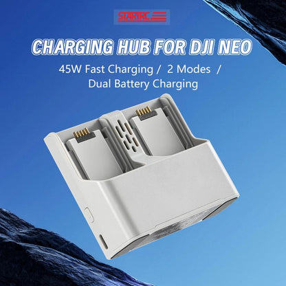 Hub de carga de batería Butler de dos vías para DJI Neo (gris) — imagen 6