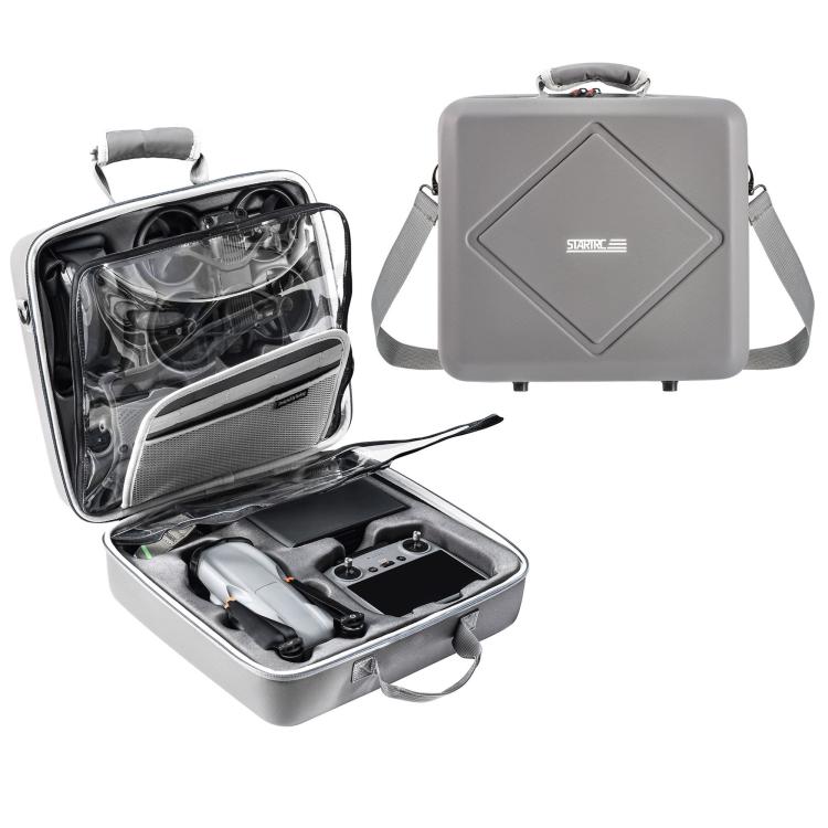 Bolso de hombro de PU para DJI Air 3S / Avata 2 (gris) para DJI DJI Air 3S, DJI Avata 2