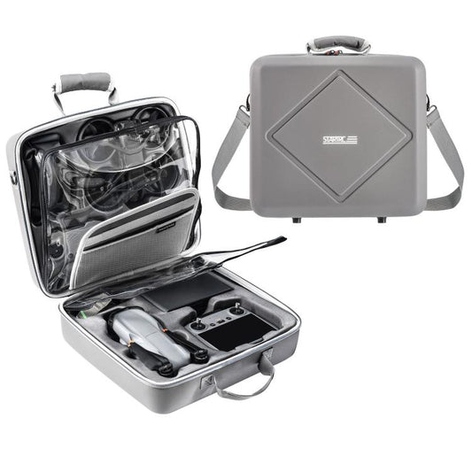 Bolso de hombro de PU para DJI Air 3S / Avata 2 (gris) para DJI DJI Air 3S, DJI Avata 2
