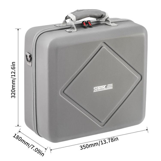 Bolso de hombro de PU para DJI Mini 4 Pro / Air 3S (gris) para DJI DJI Mini 4 Pro, DJI Air 3S — imagen 2