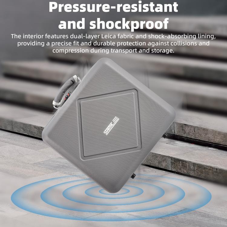 Bolso de hombro de PU para DJI Mini 4 Pro / Air 3S (gris) para DJI DJI Mini 4 Pro, DJI Air 3S — imagen 10