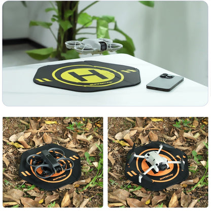 Plataforma de aterrizaje para drones Sunnylife de 35 cm, de cuero de doble cara, plegable y resistente al agua, y para DJI M…