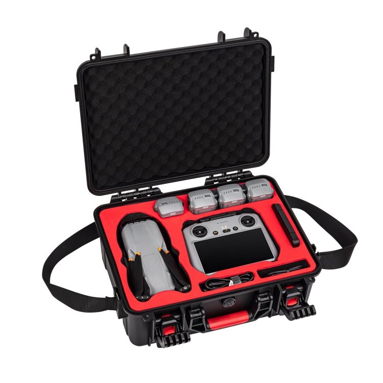 Estuche de almacenamiento tipo estuche ABS resistente al agua STARTRC para DJI Air 3S (negro) — imagen 2