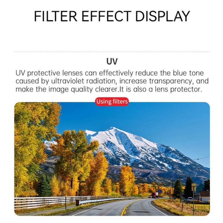 Filtro de lente UV CPL 6 en 1 ND8 ND16 ND32 ND64 para DJI Air 3S — imagen 6