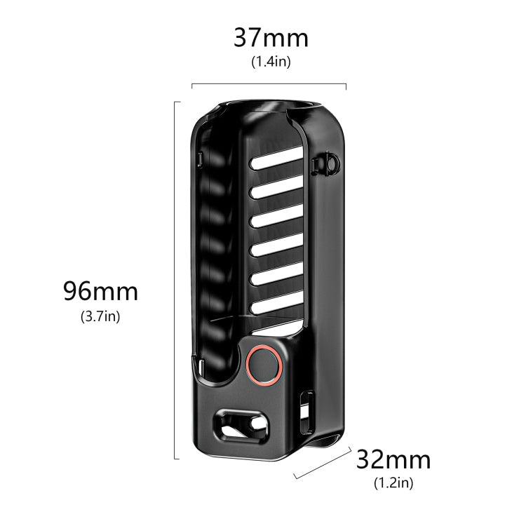 Funda protectora de TPU para DJI Osmo Pocket 3 (negra) — imagen 2