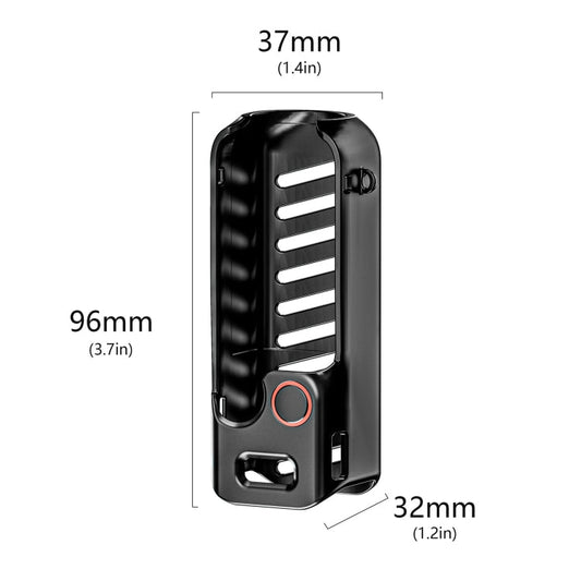 Funda protectora de TPU para DJI Osmo Pocket 3 (negra) — imagen 2