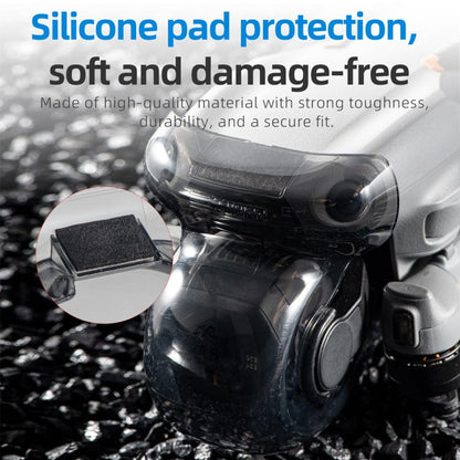 Cubierta protectora de lente, cubierta de cardán para DJI Air 3S (negra transparente) — imagen 8