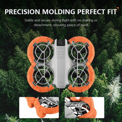 Hélice Parachoques protector de flotante antihundimiento ligero para DJI Neo (naranja) — imagen 6
