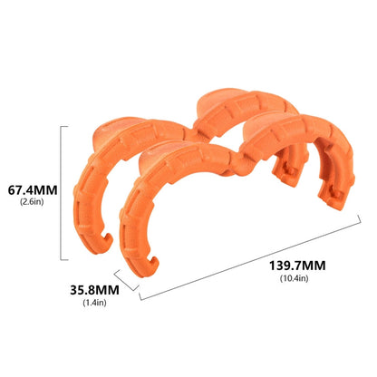 Hélice Parachoques protector de flotante antihundimiento ligero para DJI Neo (naranja) — imagen 7