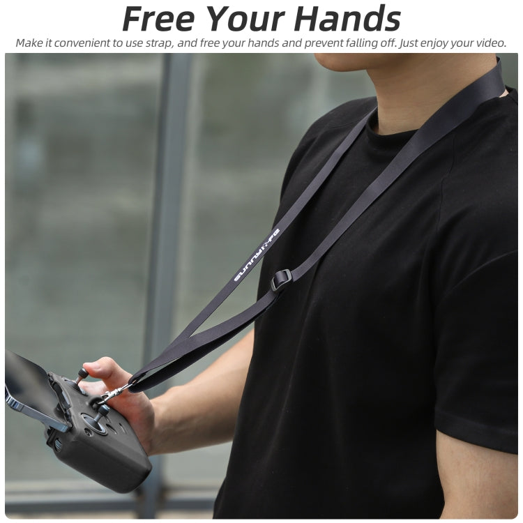 Funda protectora de silicona con correa para el cuello para el controlador Sunnylife de / / RC-N3 / RC-N2 / RC-N1 para DJI M…