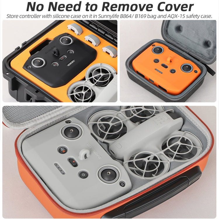 Funda protectora de silicona con correa para el cuello para el controlador Sunnylife de / / RC-N3 / RC-N2 / RC-N1 para DJI M…