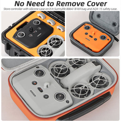 Funda protectora de silicona con correa para el cuello para el controlador Sunnylife de / / RC-N3 / RC-N2 / RC-N1 para DJI M…