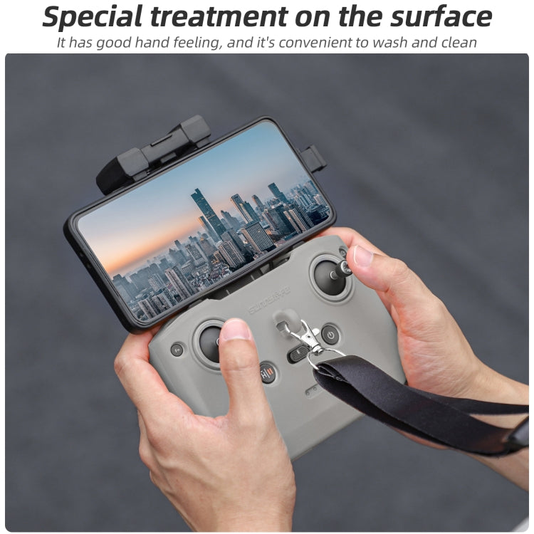 Funda protectora de silicona con correa para el cuello para el controlador Sunnylife de / / RC-N3 / RC-N2 / RC-N1 para DJI M…