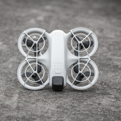 Cubierta protectora para lente y estabilizador para DJI Neo (negra transparente) — imagen 4
