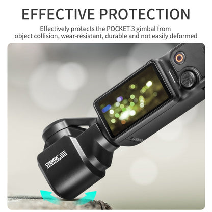 Lente STARTRC 2 en 1 Gimbal Cámara Cubierta Parasol para DJI Osmo Pocket 3 (Negro) — imagen 6