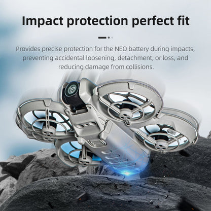 Tapa de batería y soporte para tren de aterrizaje para dron STARTR para DJI Neo (naranja) — imagen 6