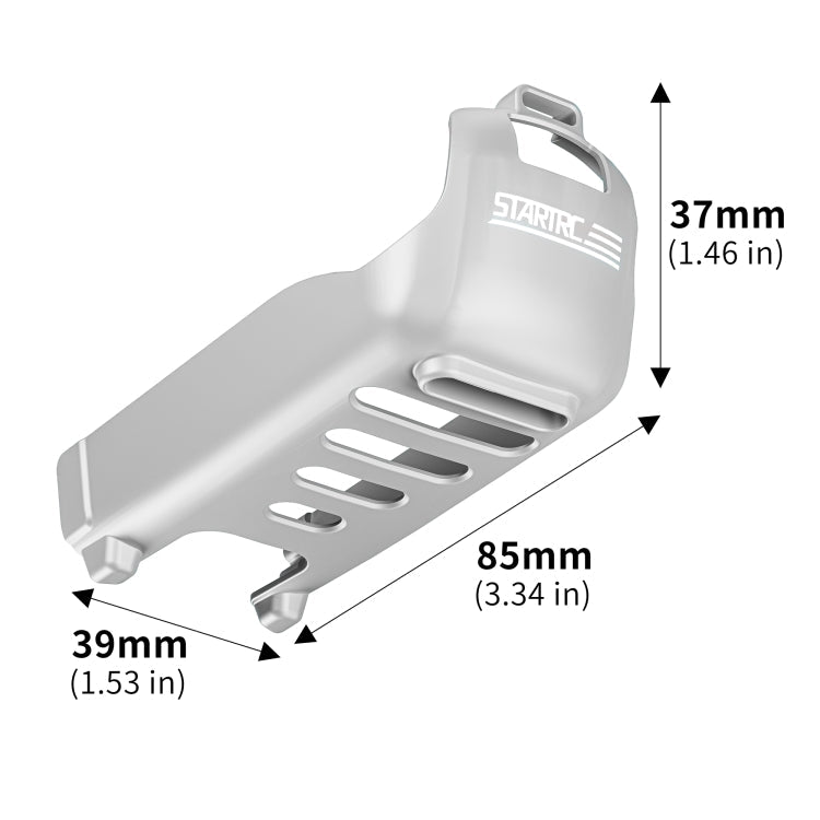 Tapa de batería y soporte para tren de aterrizaje para dron STARTR para DJI Neo (naranja) — imagen 9