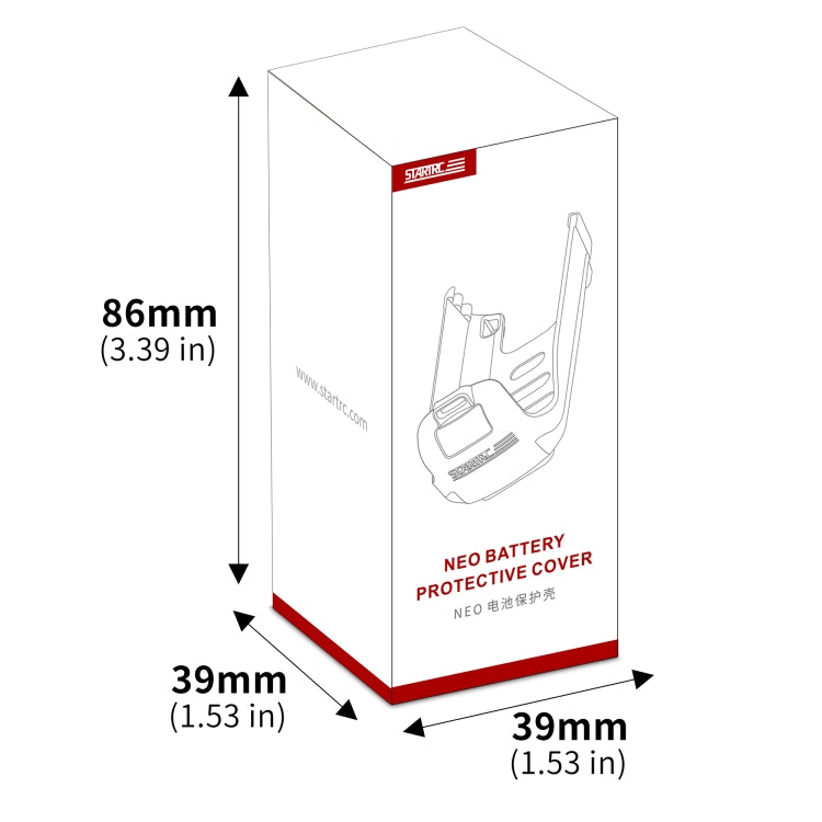 Tapa de batería y soporte para tren de aterrizaje para dron STARTR para DJI Neo (color del cuerpo) — imagen 10