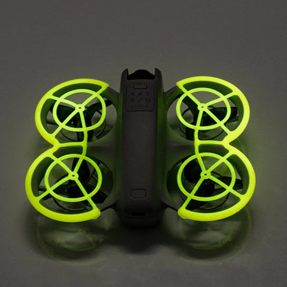 Anillo anticolisión protector de hélice para dron STARTRC para DJI Neo (verde)