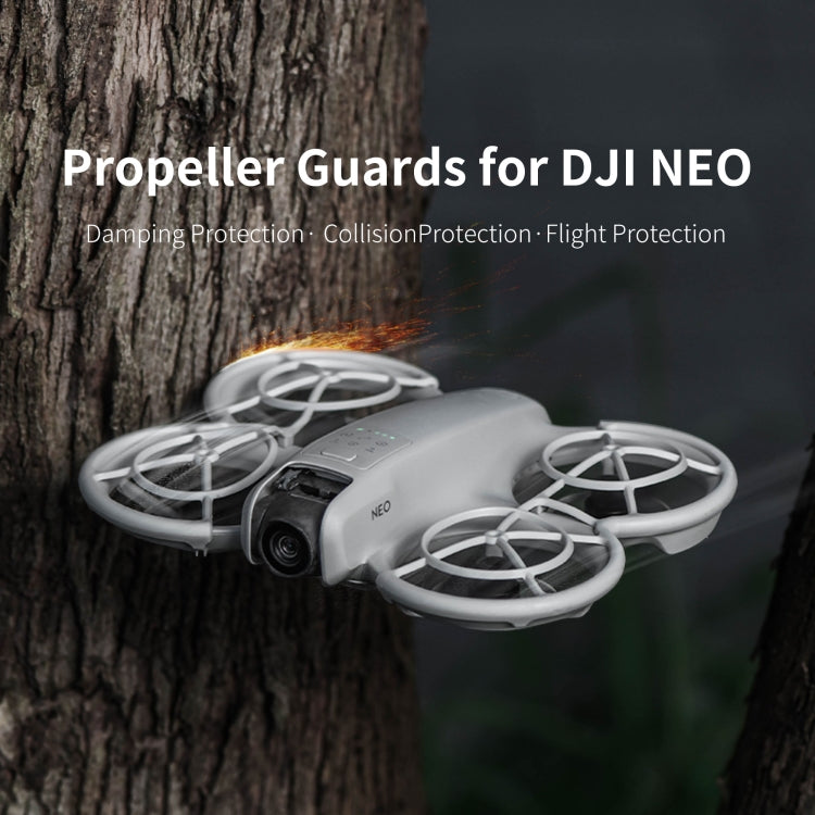 Anillo anticolisión protector de hélice para dron STARTRC para DJI Neo (gris) — imagen 2