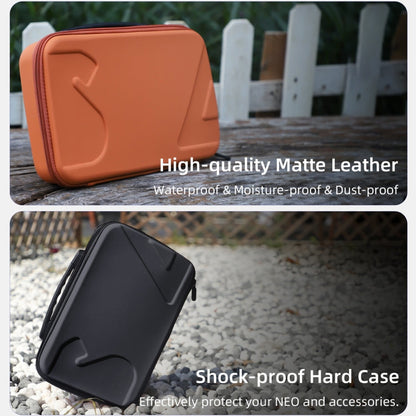 Estuche de transporte portátil y bolsa de aventura para DJI Osmo Action 5 (naranja) — imagen 7