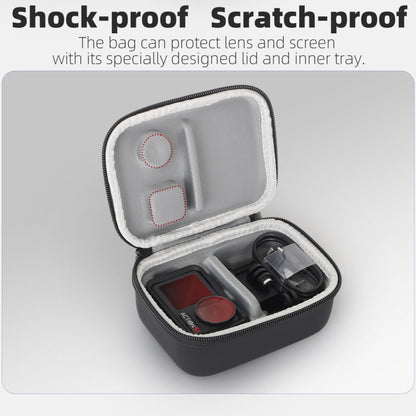 Estuche de transporte portátil Mini bolsa estándar combinada para DJI Osmo Action 5 (naranja) — imagen 4