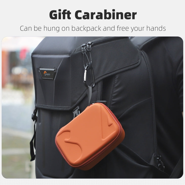 Estuche de transporte portátil Mini bolsa estándar combinada para DJI Osmo Action 5 (naranja) — imagen 6