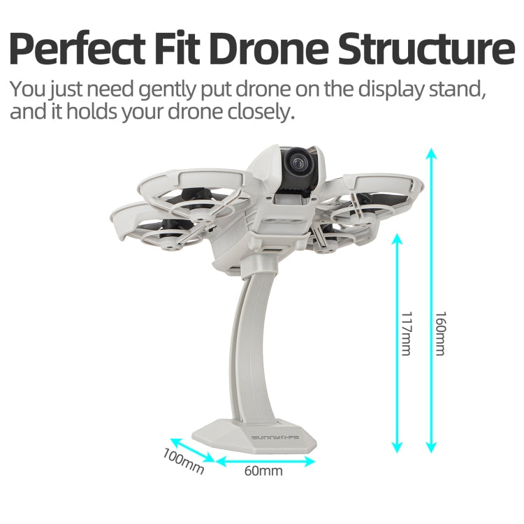 Soporte de exhibición para dron de escritorio para DJI Neo (gris) — imagen 2