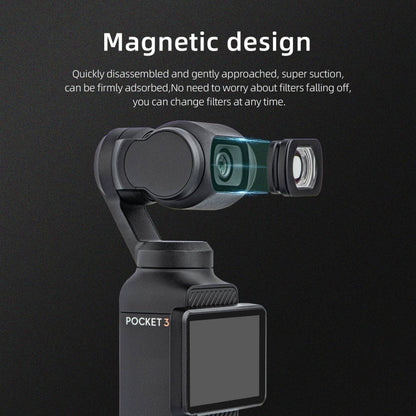 Filtro de lente STARTRC Dron gran angular para DJI Osmo Pocket 3 (negro) — imagen 6